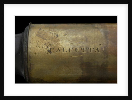 Night telescope - inscription by unknown
