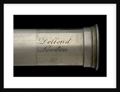 Naval telescope - inscription by Dollond
