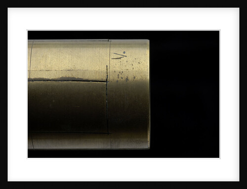Naval telescope - inscription by Andrew Ross