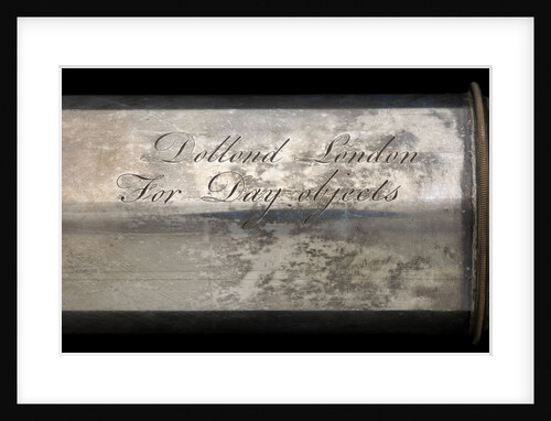 Day or night telescope - inscription by Dollond