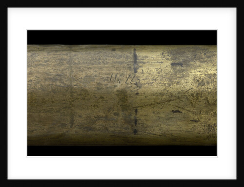 Naval telescope - inscription by unknown