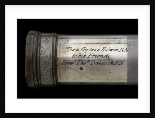 Naval telescope- draw tube inscription by Thomas Harris & Son