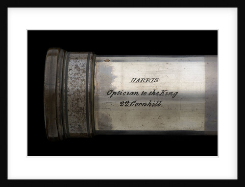 Naval telescope- draw tube inscription by Thomas Harris & Son