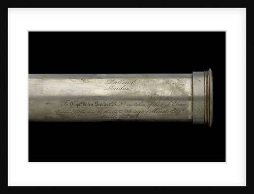 Naval telescope- draw tube inscription by Dollond