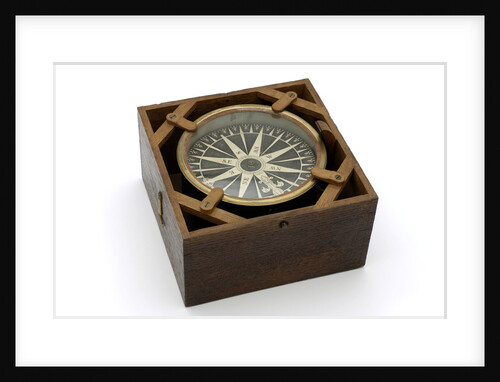 Mariner's compass by George Adams, around 1776 by George Adams
