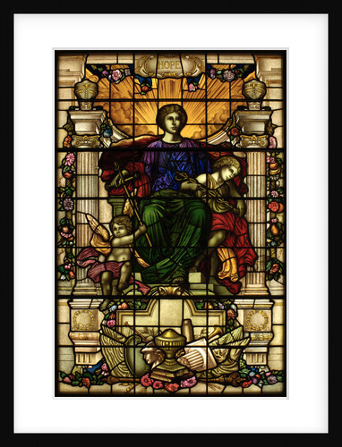 Baltic Exchange Glass, The Virtue Windows, Hope by John Dudley Forsyth