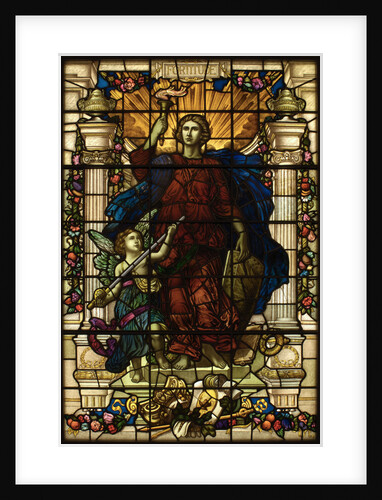 Baltic Exchange Glass, The Virtue Windows, Fortitude by John Dudley Forsyth