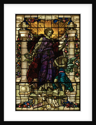 Baltic Exchange Glass, The Virtue Windows, Truth by John Dudley Forsyth
