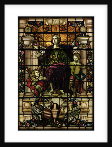 Baltic Exchange Glass, The Virtue Windows, Faith by John Dudley Forsyth