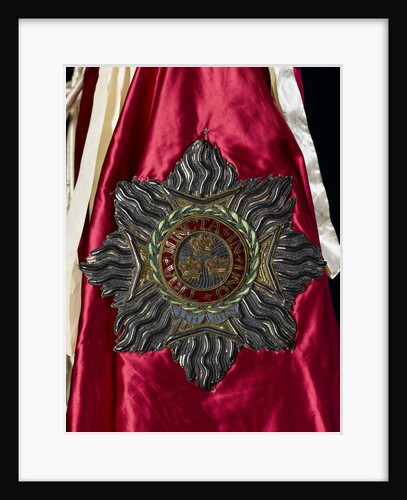 Robe of Order of the Bath - emblem by John Hunter