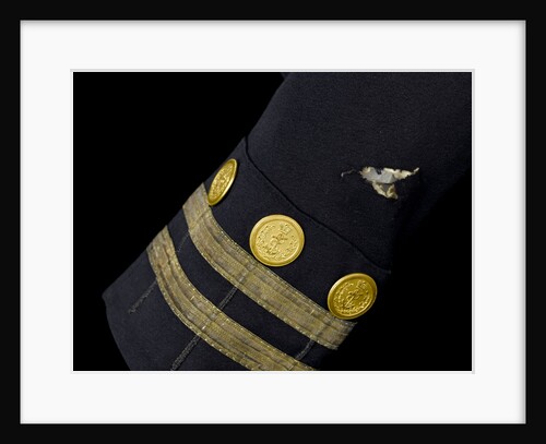 Undress coat - cuff detail, Royal Naval uniform: pattern 1825-1827 by R. Norton