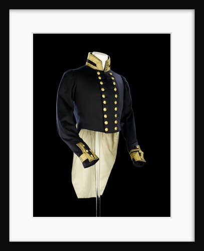 Full dress coat, Indian Naval uniform: pattern 1828 by Maynard & Harris