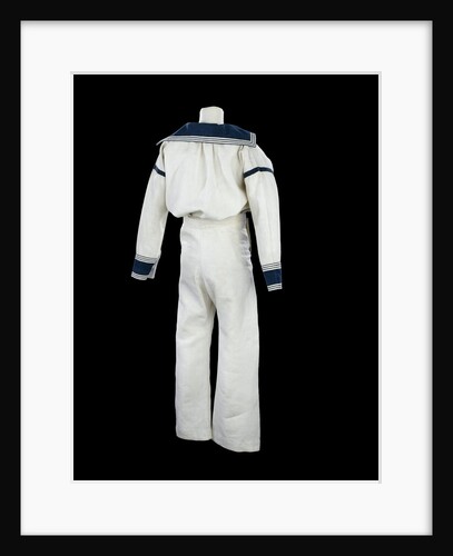 Sailor suit - back, Royal Naval uniform: pattern 1846 by unknown