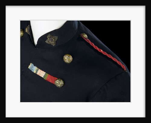 Frock coat - shoulder detail, Royal Marines Light Infantry uniform: pattern 1856-1867 by Charles Jennens & Co.