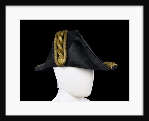 Cocked hat, Royal Naval uniform: pattern 1843 by John Adams & Son