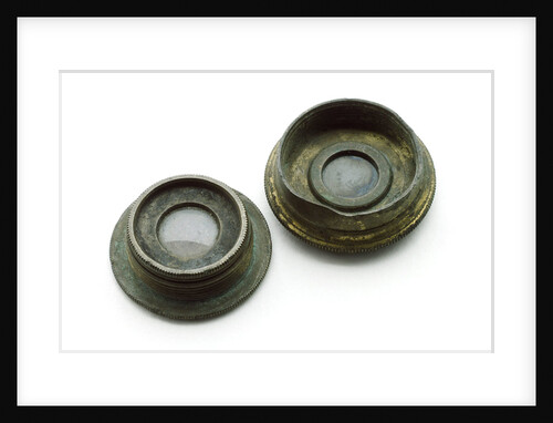 Two sextant eyepieces by unknown
