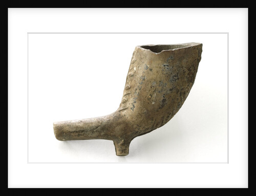 Clay pipe fragment by unknown