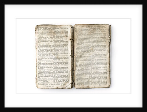 Bible - double page spread by unknown