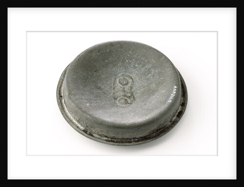 Powder case lid - underside by unknown