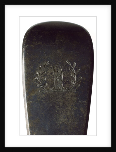 Tablespoon - Franklin crest by George Adams