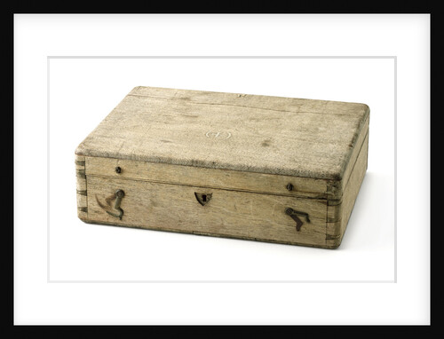 Box, closed by unknown