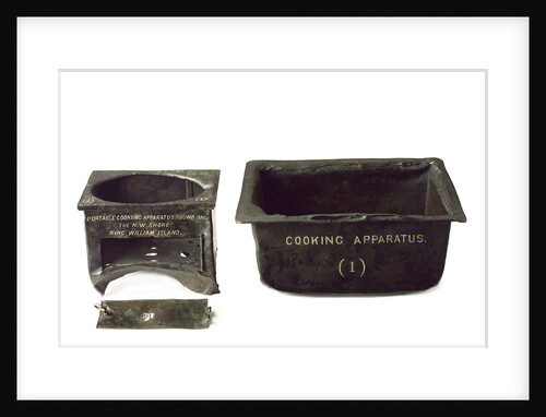 Stove, in pieces by unknown