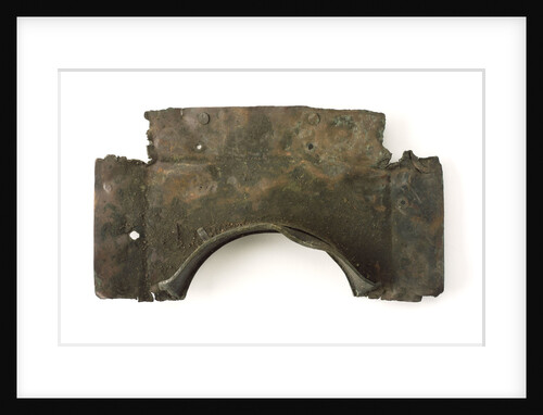 Fragments of copper sheet by unknown