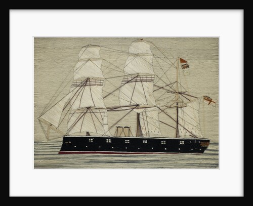 Woolwork picture by unknown