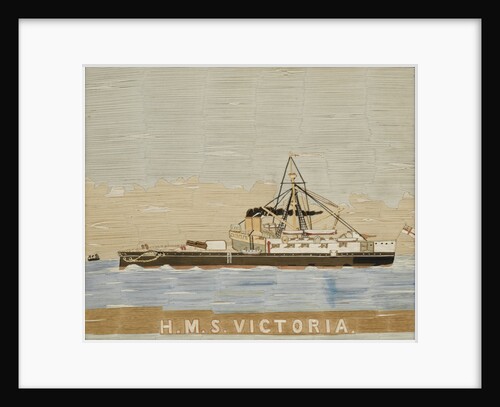HMS 'Victoria' by unknown