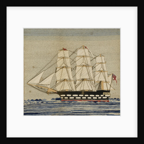 Woolwork picture by Alfred Allen