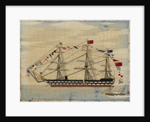 Woolwork picture by Charles Weeden