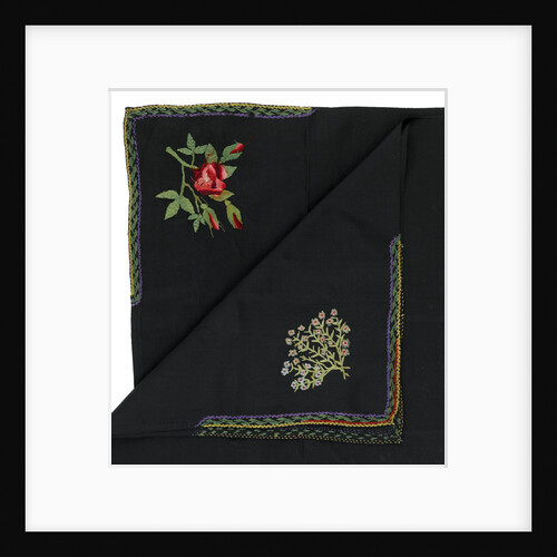 Black sailor's 'silk' or neckerchief by William Harvey