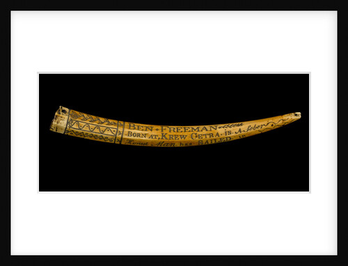 Powder horn by unknown