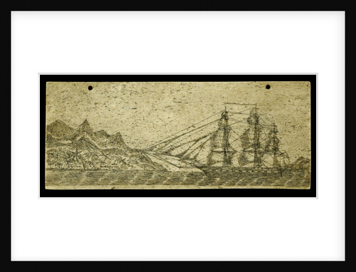 Whalebone panel by Unknown