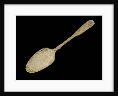 Whalebone spoon by unknown