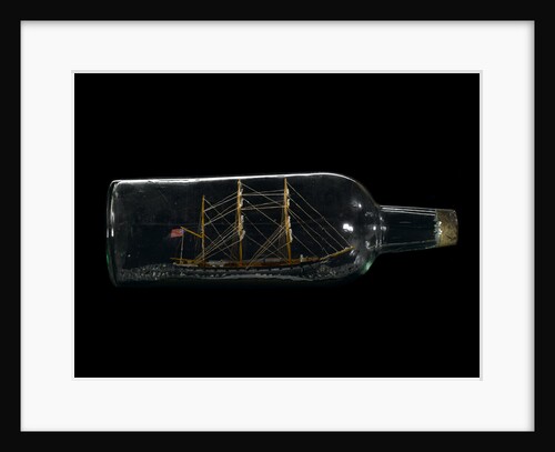 Ship model in a bottle by Robert Orr