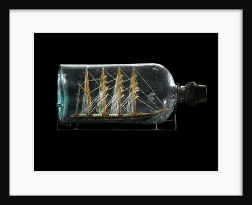 Ship model in a bottle by Robert Orr