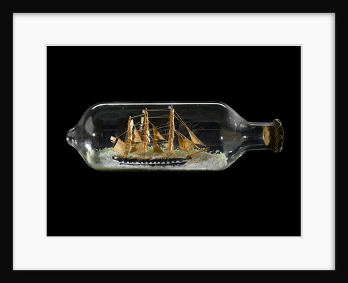 Ship model by unknown