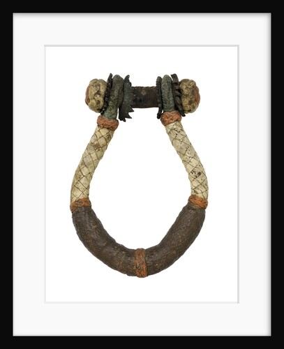 A sea chest handle or becket by unknown