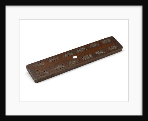 Cribbage board by William Baddeley