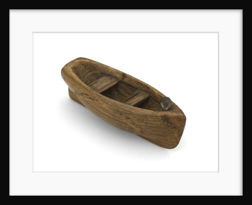Model boat by unknown