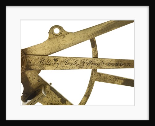 Sextant made by Heath & Wing of London, 1765 by Heath & Wing