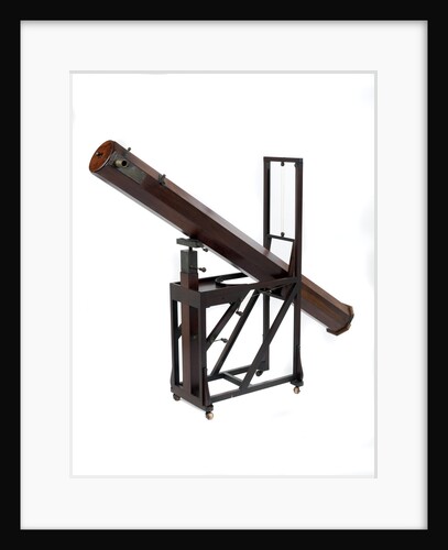 7-foot Newtonian (reflector) telescope by William Herschel