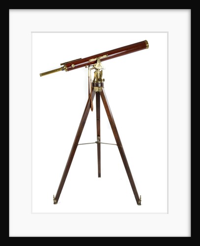 Portable refractor telescope by Dollond family
