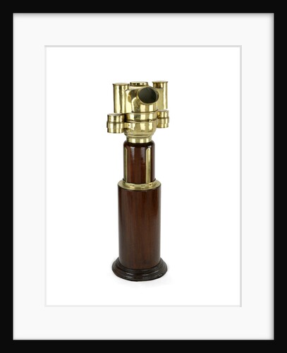 Liquid compass and binnacle by Henry Hughes & Son