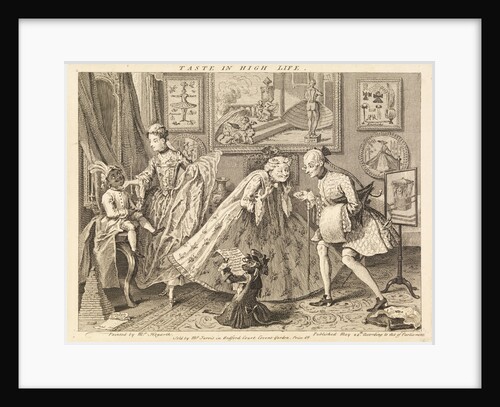 Taste in High Life by William Hogarth