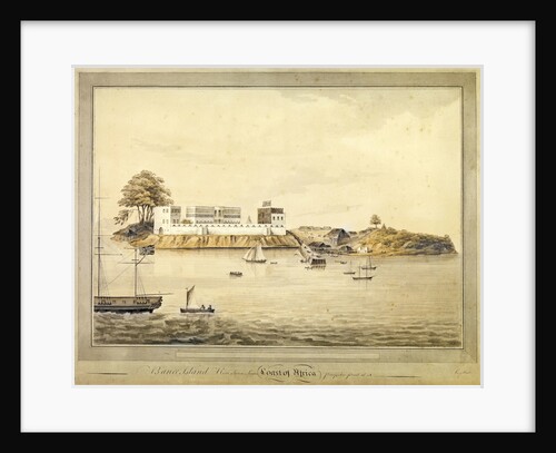 Bance Island, river Sierra Leone, coast of Africa by Joseph Corry