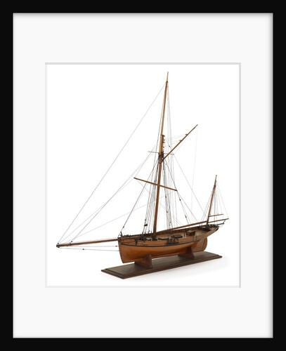 A two masted sailing vessel 'Dandy' (circa 1825) by unknown