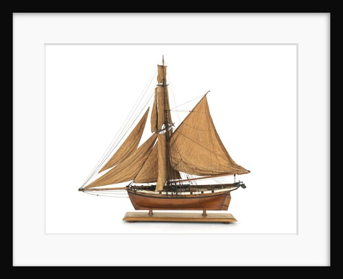 Warship (circa 1800) by unknown