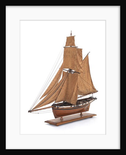 Warship (circa 1800) by unknown